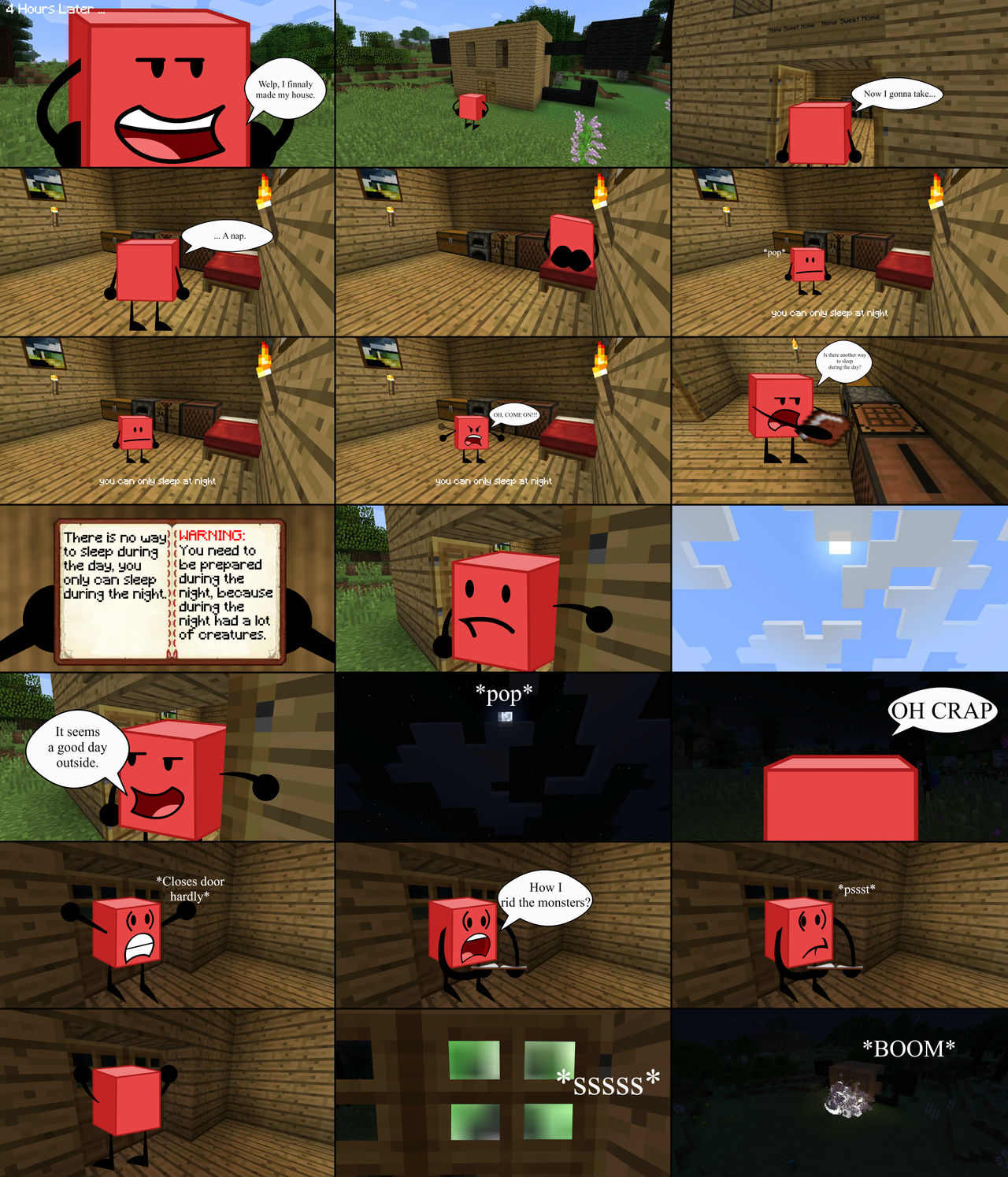Blocky In Minecraft - chapter1part3 by ObjectzonaAnimations on DeviantArt