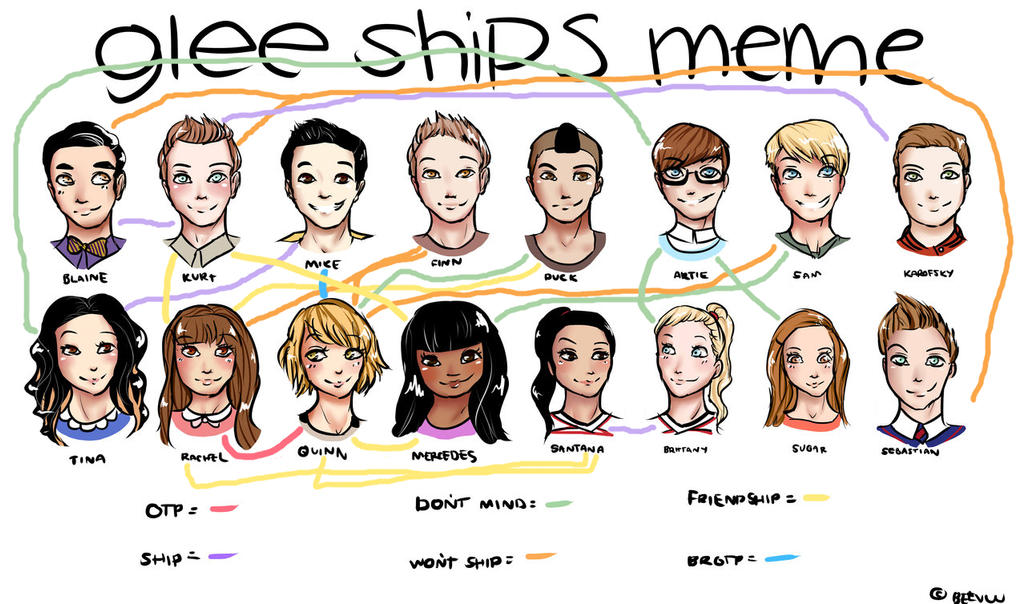 Glee Ships Meme