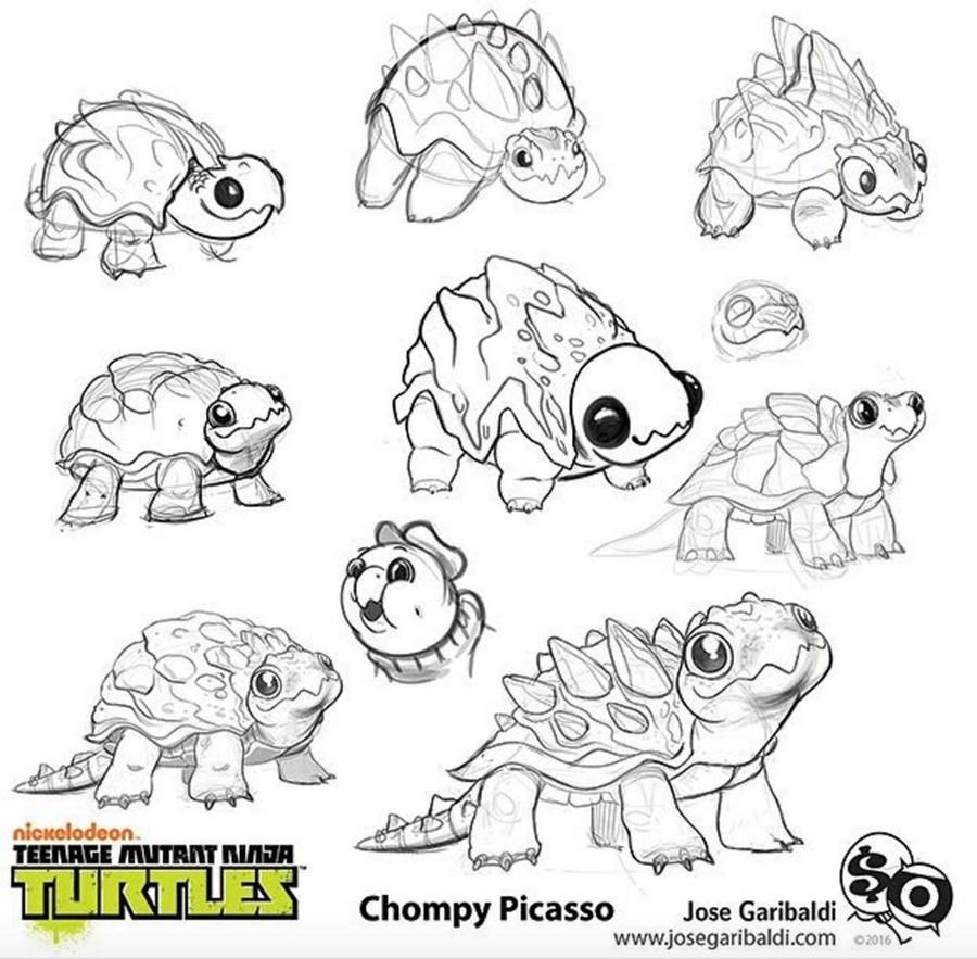 TMNT - Chompy's Concept Art by Space-Nik-Luver on DeviantArt