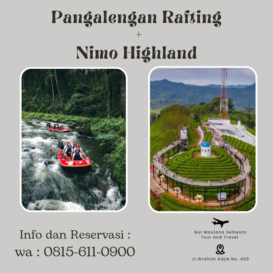 Refting Nimo 0815-611-0900 Pangalengan Rafting+Nimo Highland by HelmaNumasta on ...