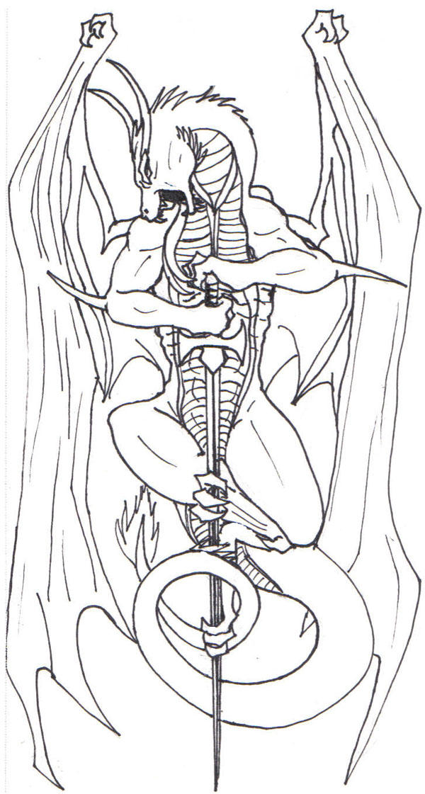 Dragon Tattoo Design by DemonShuriken87 on DeviantArt