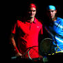 Roger Federer + Rafael Nadal
