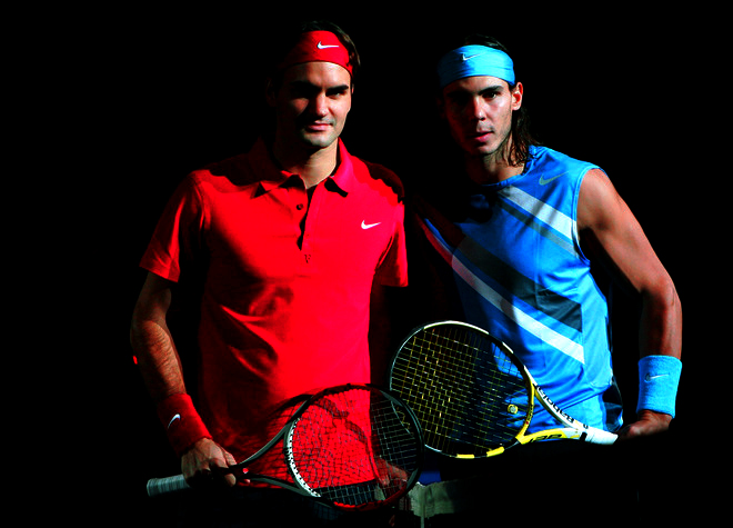 Roger Federer + Rafael Nadal