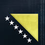 Bosnian Flag iPhone Background