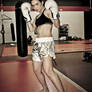 Kickboxing girl