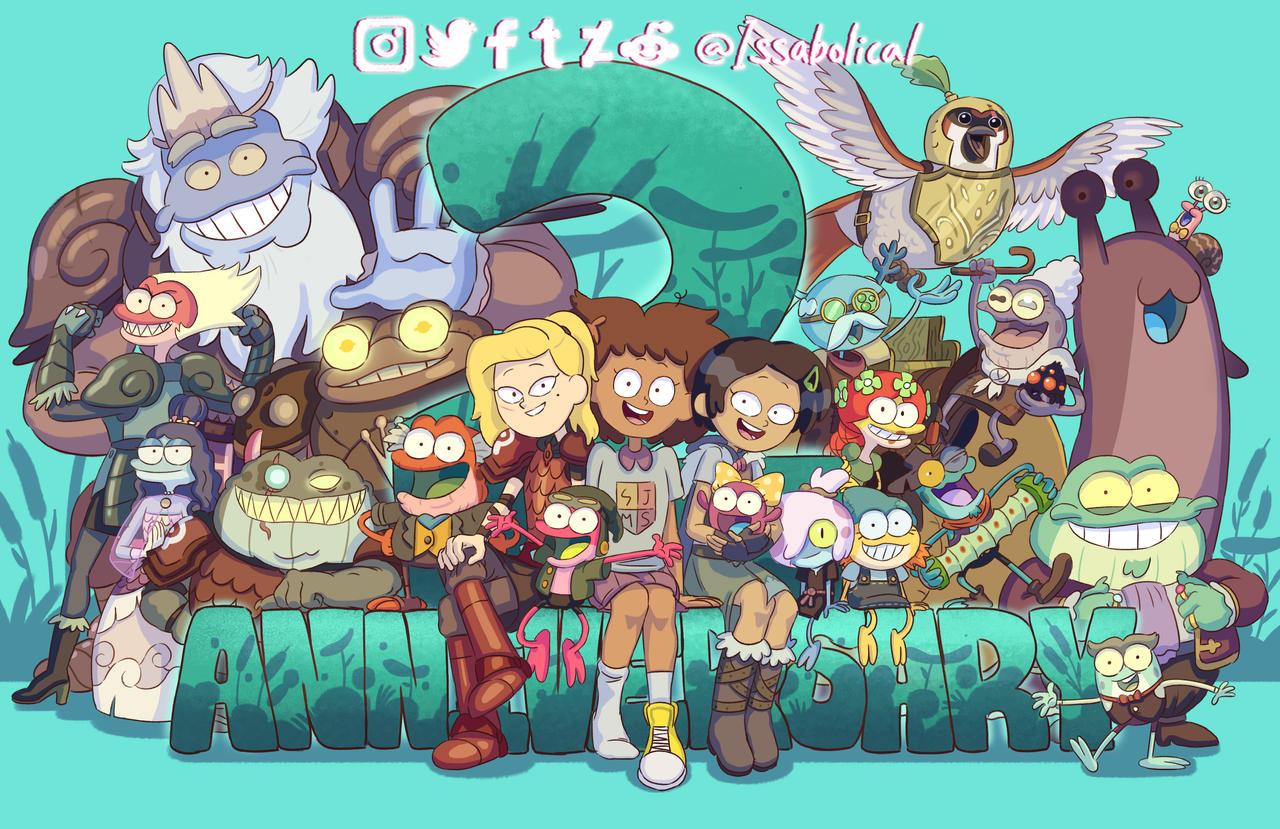 JUNE 17th Amphibia 2nd Anniversary by Issabolical on DeviantArt