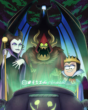 Disney Villains Crossover REPOST