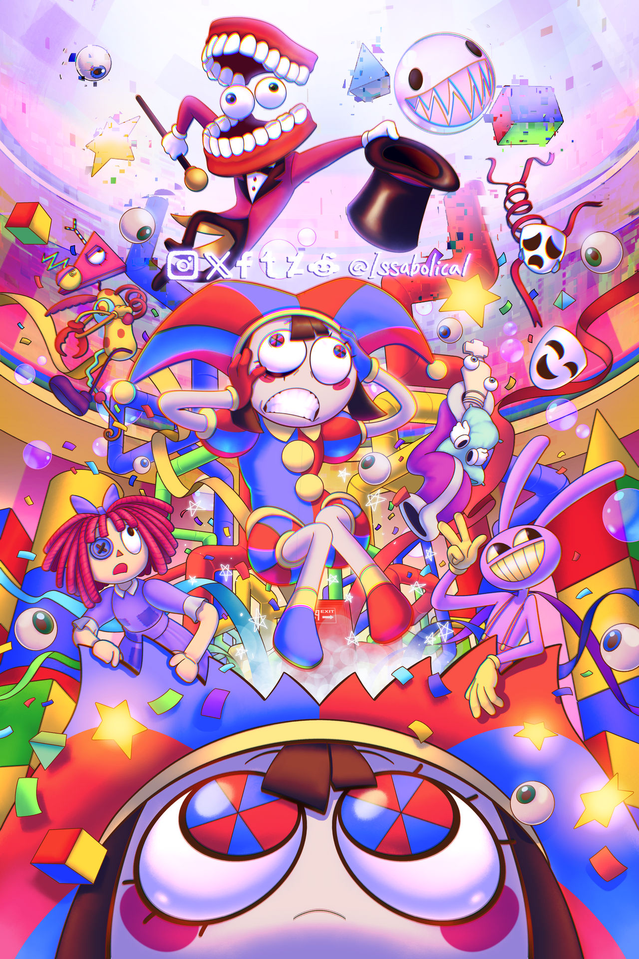 The Amazing Digital Circus by Issabolical on DeviantArt