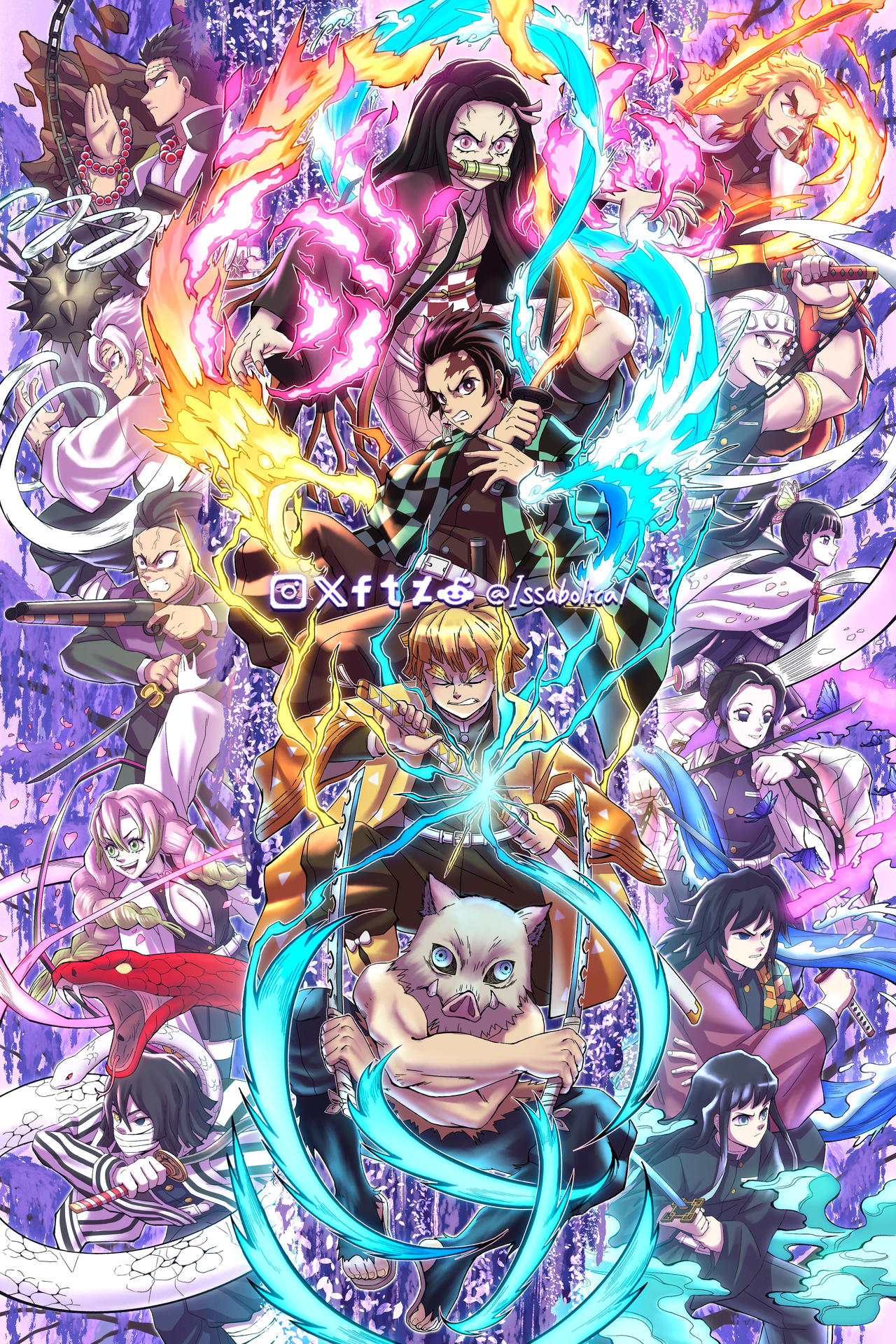 Demon Slayer Kimetsu No Yaiba By Issabolical On DeviantArt demon-slayer-kimetsu-no-yaiba-by-issabolical-on-deviantart