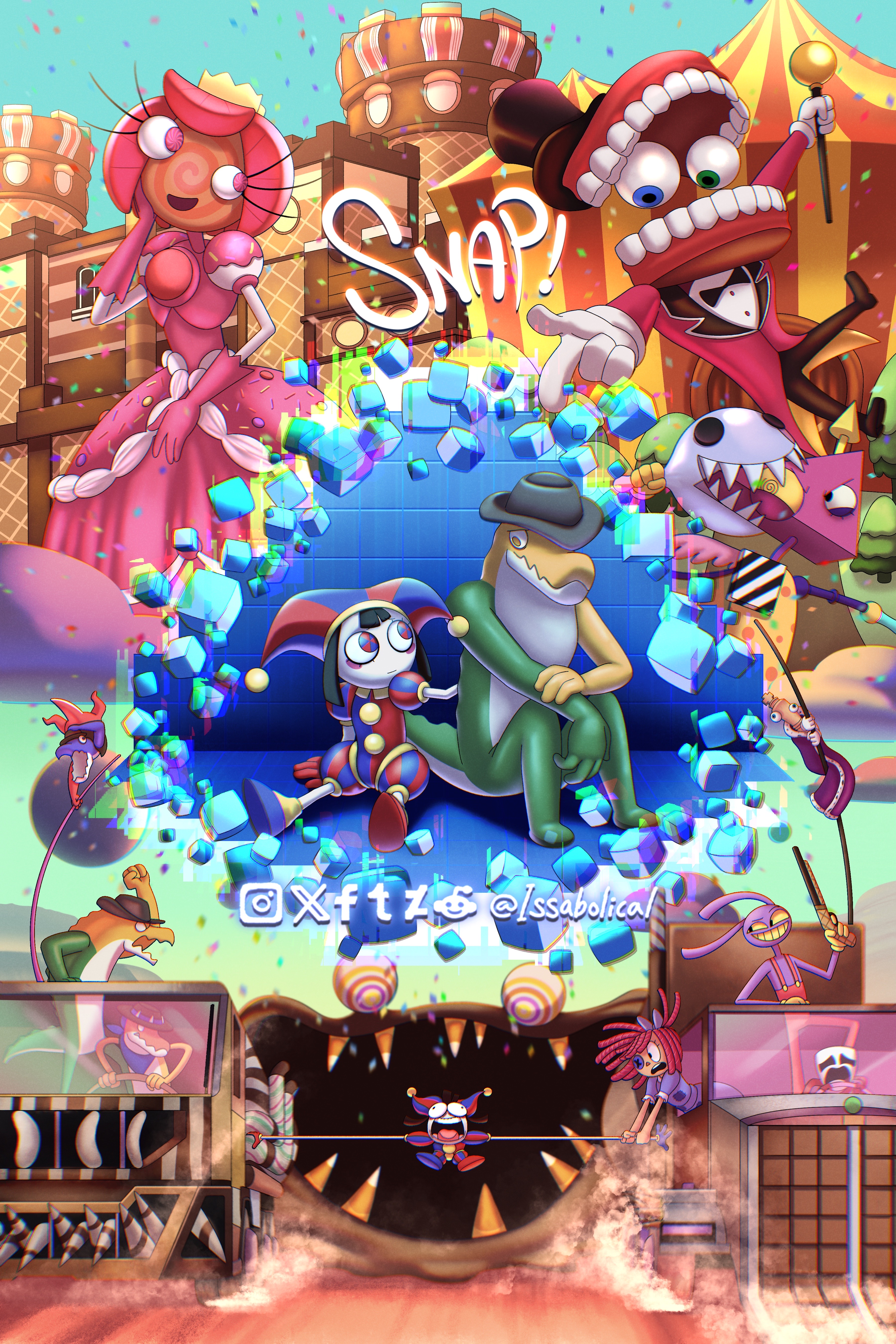The Amazing Digital Circus EP 2 By Issabolical On DeviantArt the-amazing-digital-circus-ep-2-by-issabolical-on-deviantart