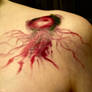 Jellyfish Water Color Tattoo