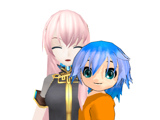 Baby MoonWolf and Anuty Luka