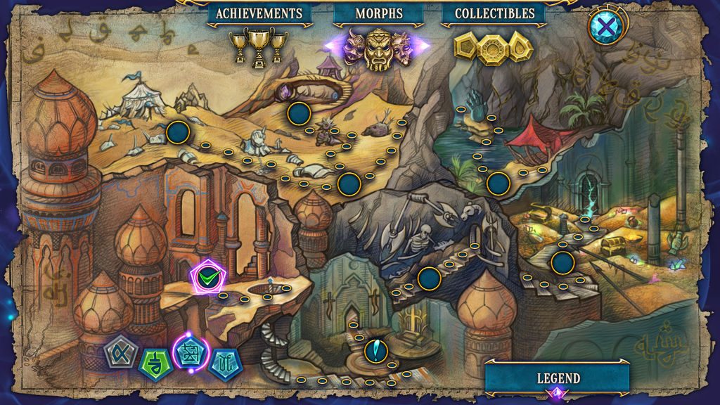 Hidden object game Call of Atis. Map_part 3 by Laurelin619 on DeviantArt