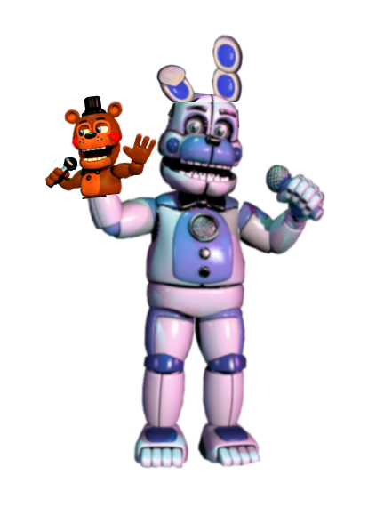 FuntimeBonnie on FNaF AR fan-made mod by therealPCG on DeviantArt