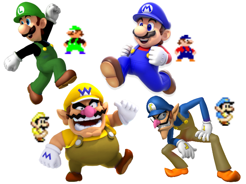 Classic Mario Bros(Edit) by bearbro123 on DeviantArt