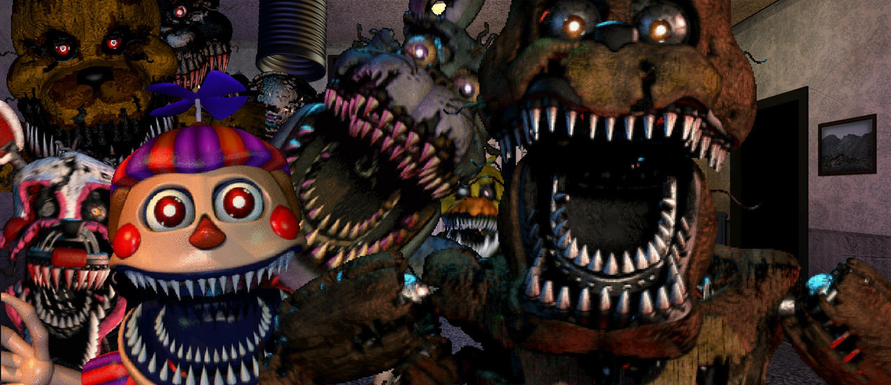 ALL FNAF 4 Jump Scares - Free stories online. Create books for kids