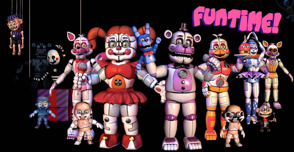 Funtime Animatronic Poster by bearbro123 on DeviantArt
