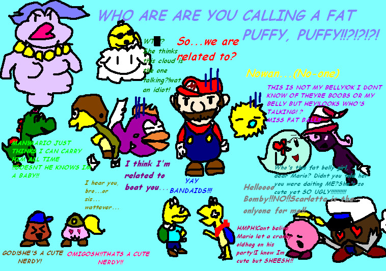 PaperMario 64 n TTYD Relations by on DeviantArt
