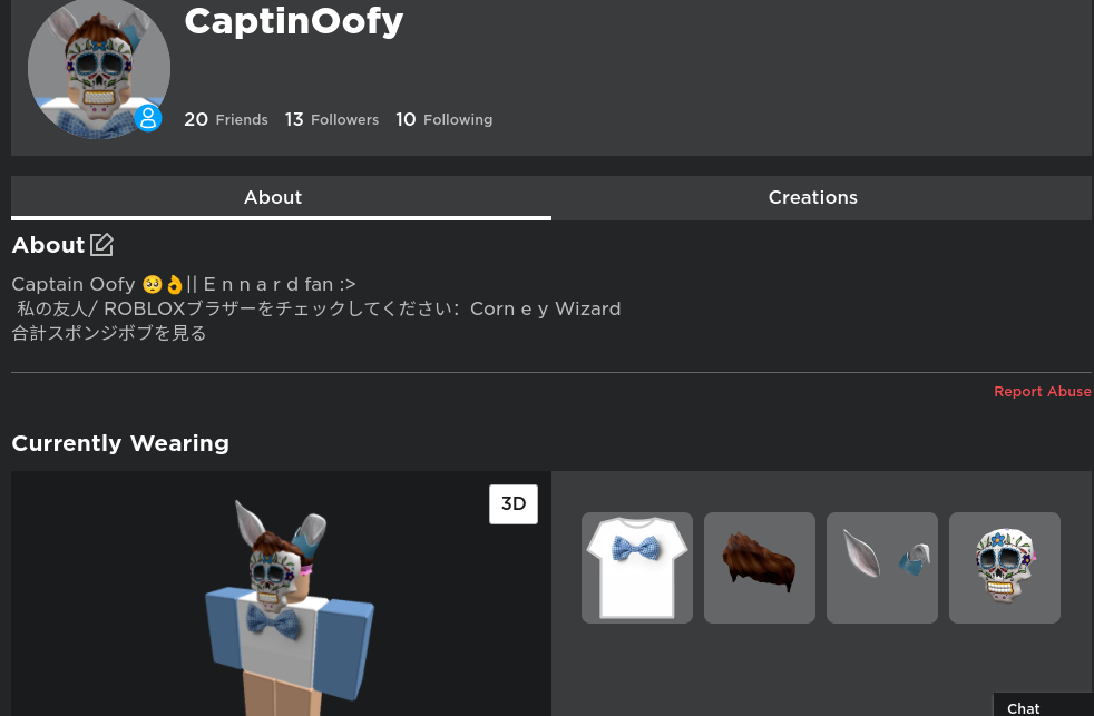 My Oc Everywhere Even In Roblox By Captainoofy On Deviantart - currently wearing roblox