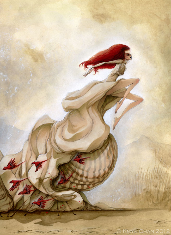 The flight by KmyeChan