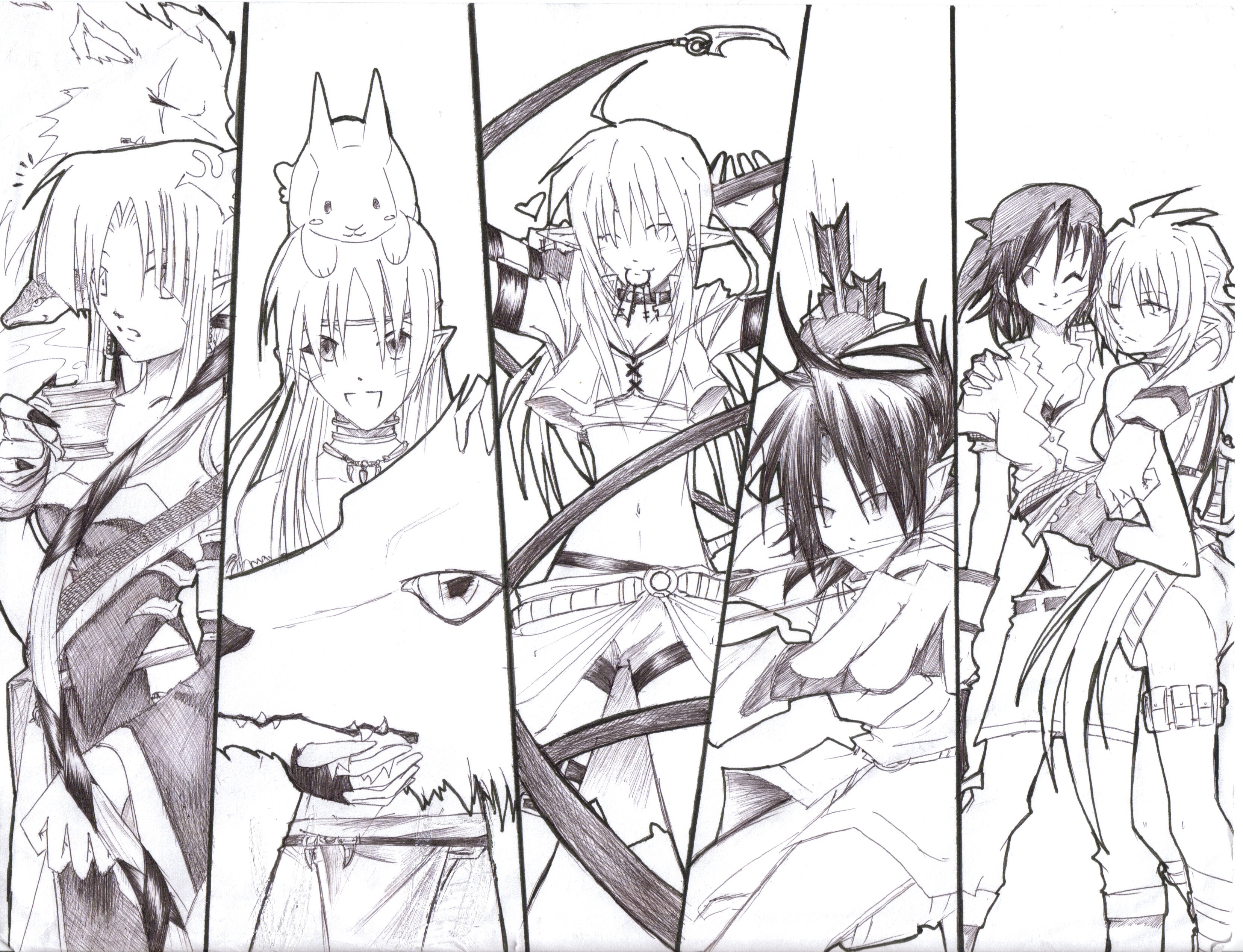 Girls of Dungeons and Dragons by ColleenChow on DeviantArt Girls of Dungeons and Dragons by ColleenChow on DeviantArt