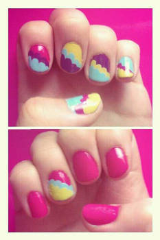 Summery nails