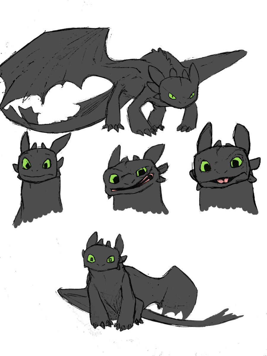 Toothless sketches