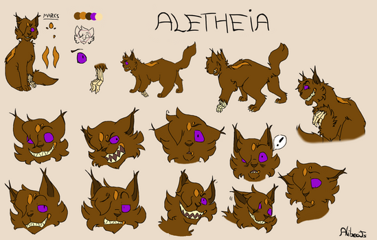 Aletheia (fursona) reference