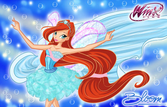 Bloom Harmonix. Wallpaper