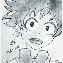 Deku from Boku no hero Academia