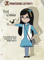 Professor Layton Inspired: The Bird Watcher