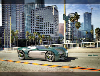 Helmet Roadster concept @ LA