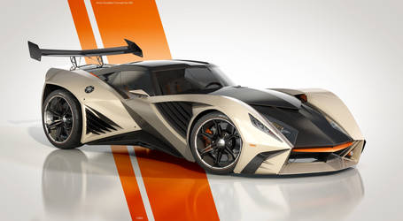 Arrow Roadster Concept - Hardtop / Light studio