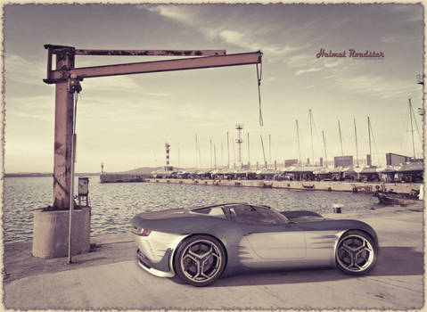 Helmet Roadster - vintage photo