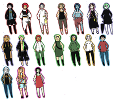 All My OCs!