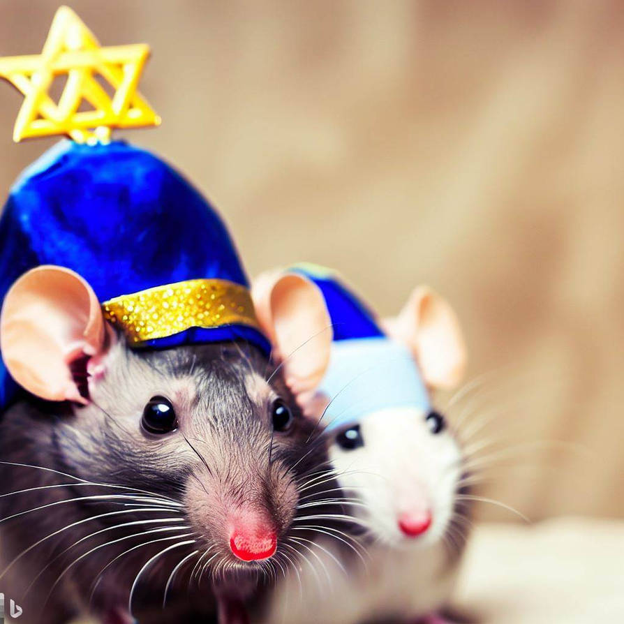 Rats with jewish costumes by Barbourosaurus on DeviantArt