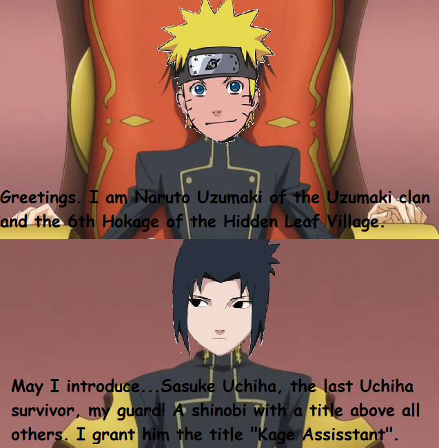 What if Sasuke became the Hokage instead of Naruto? How would this