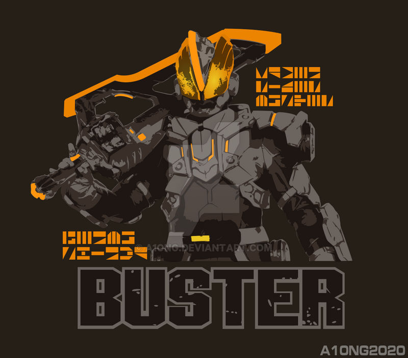 Buster vector art by a1ong on DeviantArt