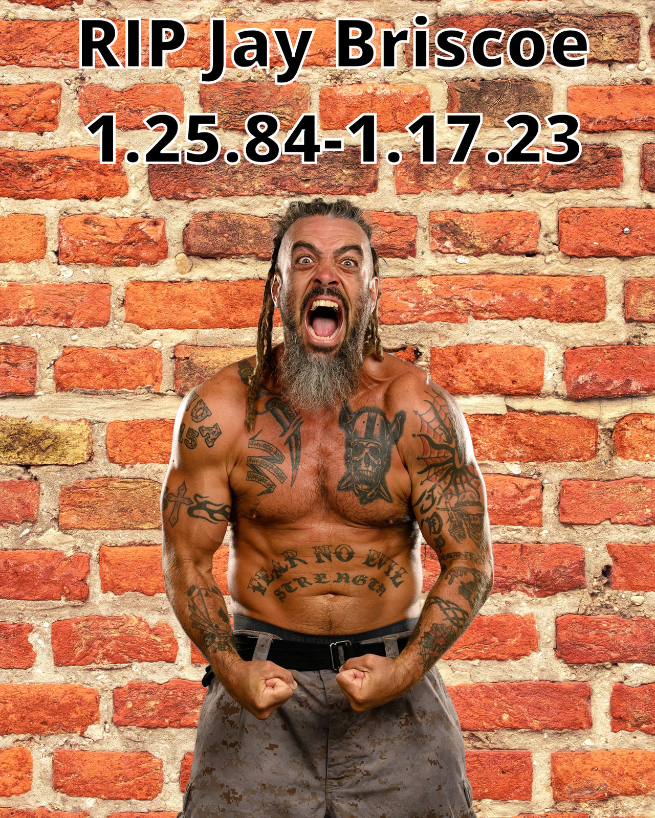 Jay Rip Crawling RIP Jay Briscoe 1.25.84-1.17.23 by SavageXEntertainment on DeviantArt