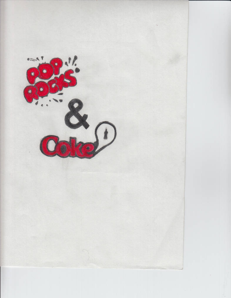 Pop Rocks and Coke COLORED by AllyGD on DeviantArt
