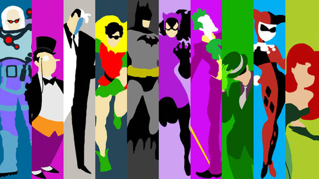 Batman Collection Vector