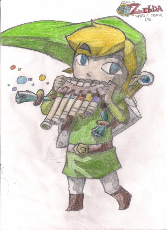 my drawing Zelda spirit tracks