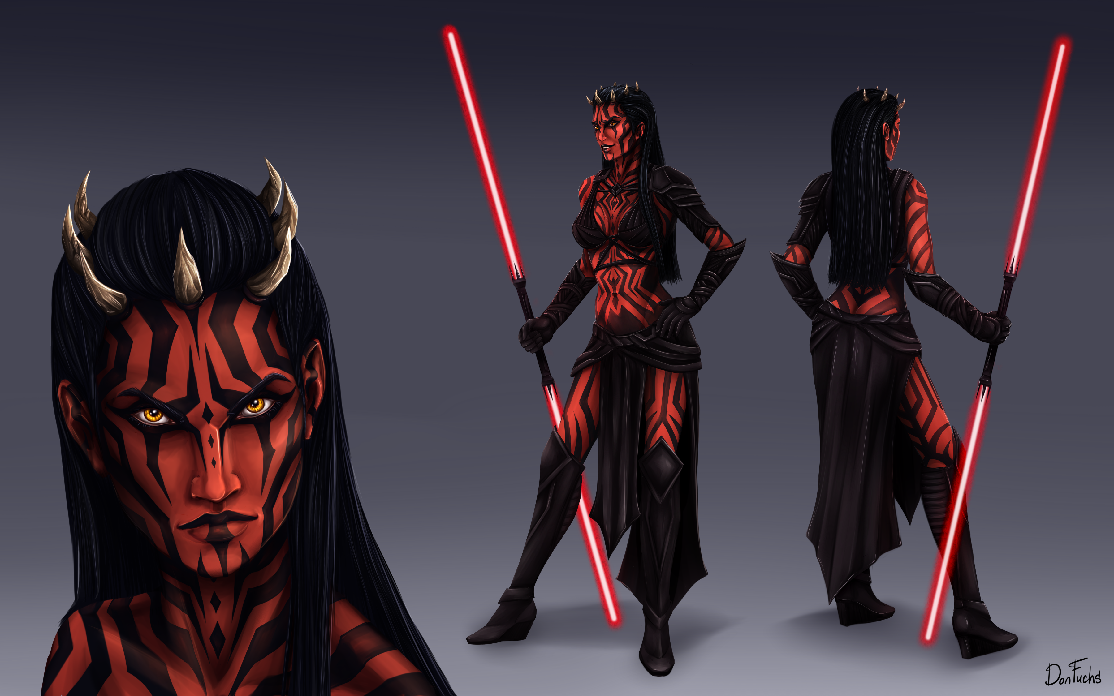 Darth Ritis Darth Rijant Concept-art(COMMISSION) by DonFuchs on DeviantArt