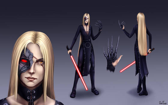 Lady Sith Kay Concept-art (COMMISSION)