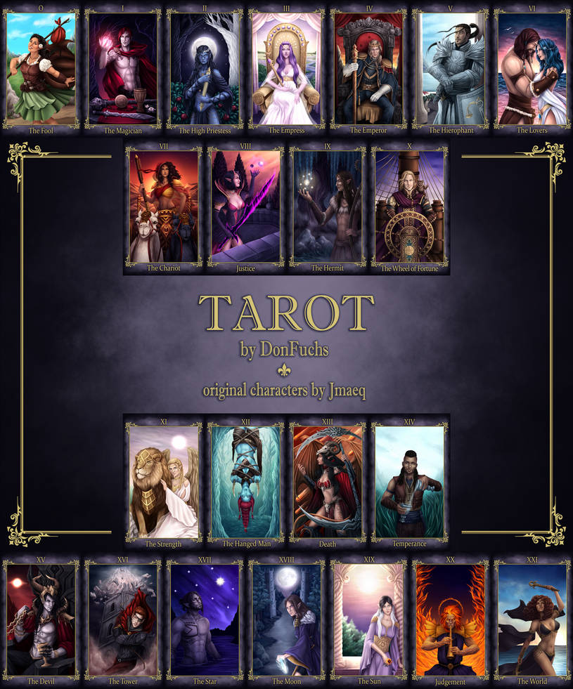 Tarot Rangers Template Card by OnirikWay on DeviantArt