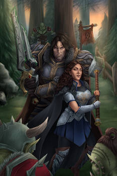 Val and Varian.Orc Ambush (COMMISSION)