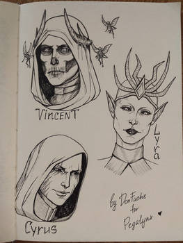 Vincent, Lyra and Cyrus (GIFT)