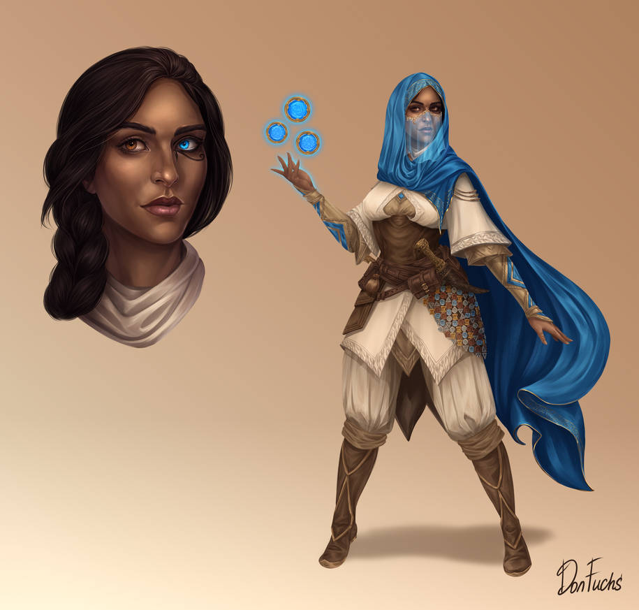 Kismet|Divination Wizard|Concept by DonFuchs on DeviantArt