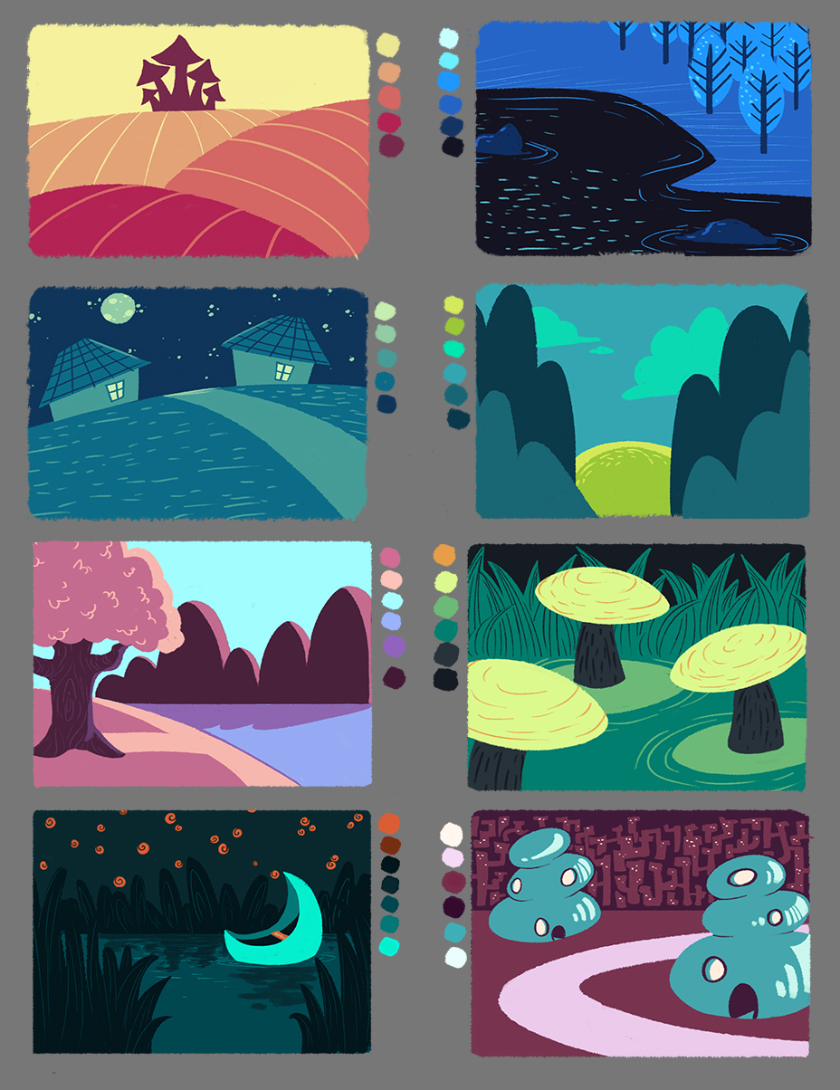 Limited Palette Color Studies