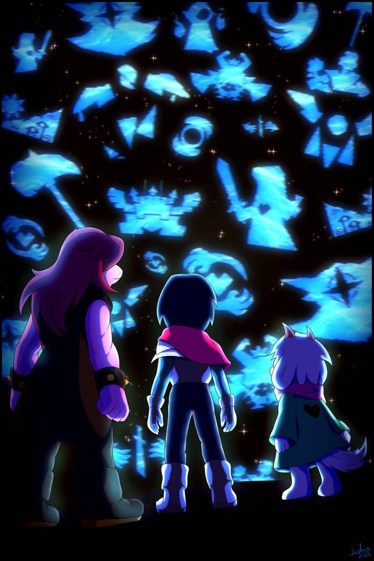 Delta Rune Chapter 4 Background Deltarune, Chapter 4 - The Prophecy by Lizkoe on DeviantArt